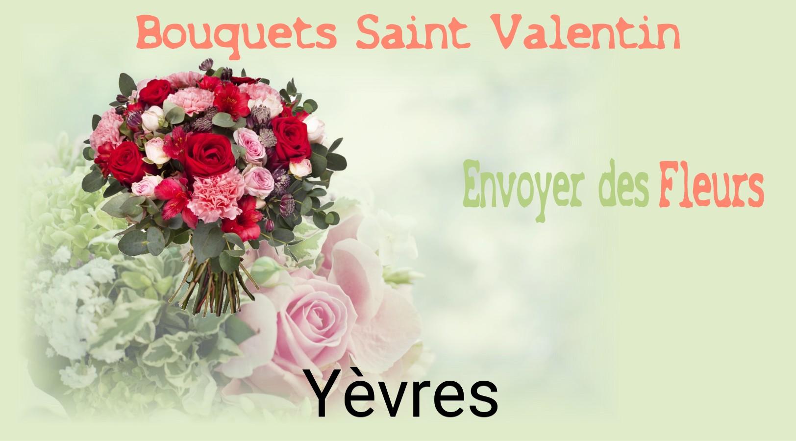 Roses de Saint-Valentin livrées à Yèvres